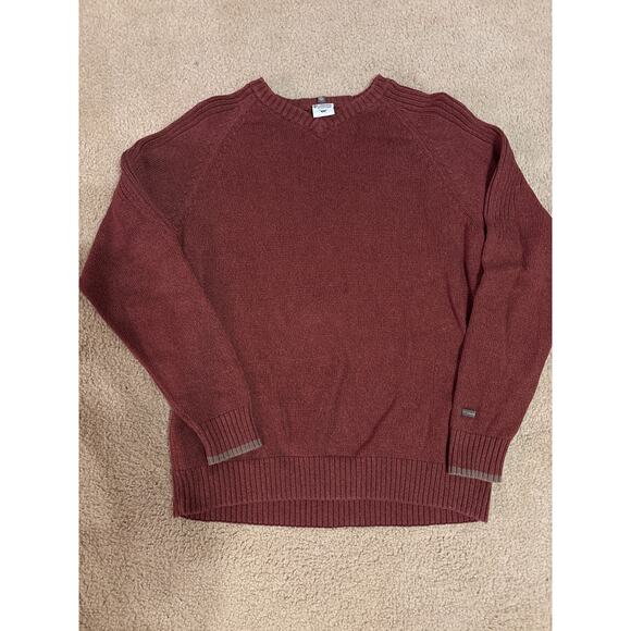 Columbia Men’s Sweater Orange Large 21x27 - Picture 1 of 5